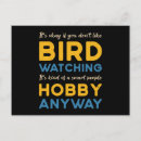 Search for birdwatcher postcards Birding