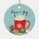 Search for hot chocolate ornaments Gingerbread man