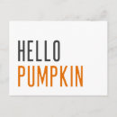 Search for pumpkin postcards Modern