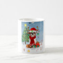 Recherche de tzu de shih de noël tasses Chapeau santa