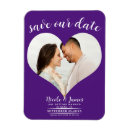 Search for royal purple save the dates Modern