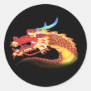 Search for red and black dragon stickers Yellow