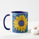 Search for sun flower mugs Blue
