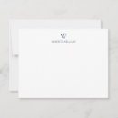 Search for monogram note cards Simple