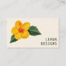 Search for hibiscus business cards Tropical