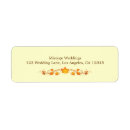 Search for autumnal return address labels Harvest