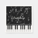 Recherche de piano serviettes Notes de musique