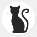 Search for black and white cat stickers Fun