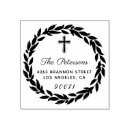 Search for religious rubber stamps Return address