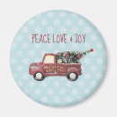 Search for christmas truck magnets Whimsical