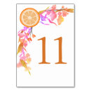 Search for orange table cards Wildflower