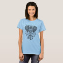 Search for tribal womens tshirts Elephant