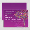 Search for lovebirds wedding invitations Purple