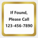 Search for if found stickers Text