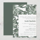 Recherche de motif de forêt invitations Moderne