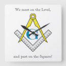 Search for freemason clocks Square and compass