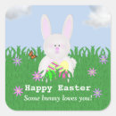 Search for happy easter bunny stickers Grass