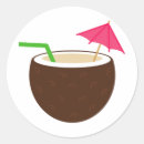 Search for coconuts stickers Tropical
