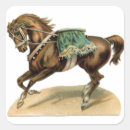 Search for vintage circus stickers Horse