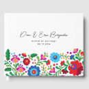 Search for mexican wedding guest books Colourful