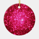 Search for hot pink ornaments Glitter