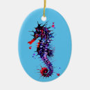 Search for seahorse ornaments Colourful
