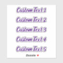 Search for the big five stickers Simple