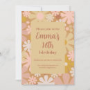Search for retro pattern invitations Pink
