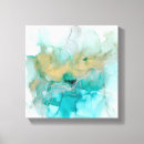 Search for abstract watercolour canvas prints Green