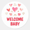 Search for welcome baby stickers It's a girl