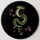 Recherche de dragon japonais badges Imaginaire