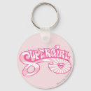 Search for burst rounded keychains Pink