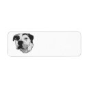 Search for graphic return address labels Dog