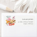 Search for corn return address labels Pumpkin