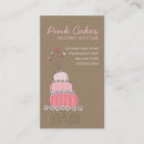 Search for wedding cake business cards Trendy