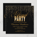 Search for golden invitations Glitter