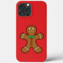 Search for gingerbread man iphone cases Red