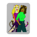 Recherche de fille blonde magnets Chat