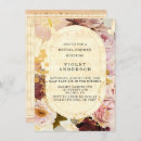 Search for music bridal shower invitations Vintage