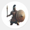 Search for greek warrior stickers Shield