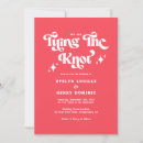 Search for tying the knot wedding invitations Vintage