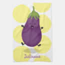 Search for aubergine tea towels Cartoon