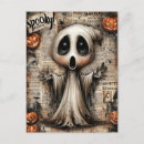 Search for frightful postcards Spooky