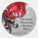 Search for silver masquerade stickers Elegant