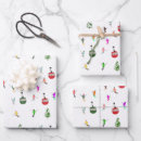 Search for illustrations wrapping paper Ski