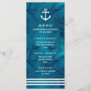 Search for nautical wedding menus Stripes