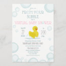 Search for bubbly baby shower invitations Bubble