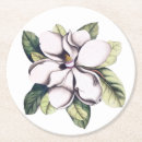 Search for flower drawing coasters White