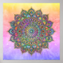 Recherche de flower kaleidoscope posters Mandala
