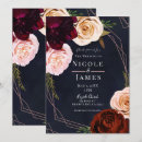 Search for modern rose gold wedding invitations Boho